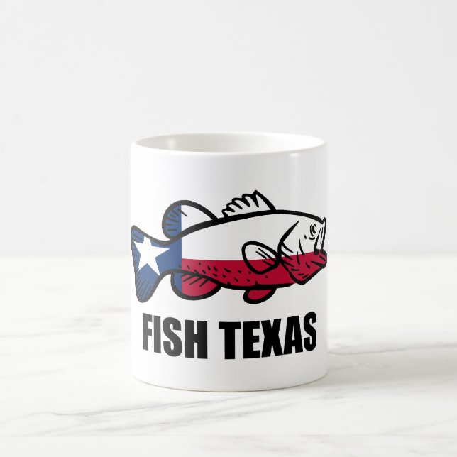Fish Texas Coffee Mug (Center)