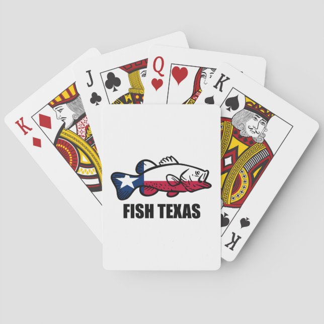 Fish Texas Poker Cards (Back)