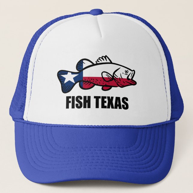 Fish Texas Trucker Hat (Front)