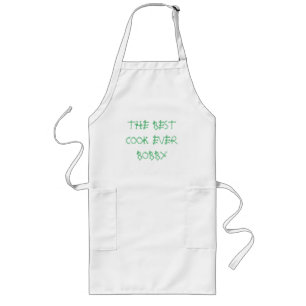 Fish, THE BEST COOK EVER BOBBY Long Apron