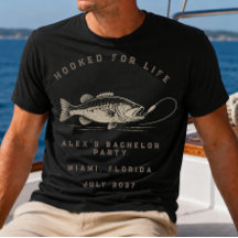 Fish Themed Custom Fishing Bachelor Party