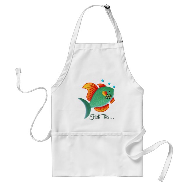 Fish This Adult Apron (Front)