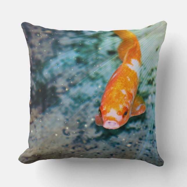 Fish Throw Pillow (Front)