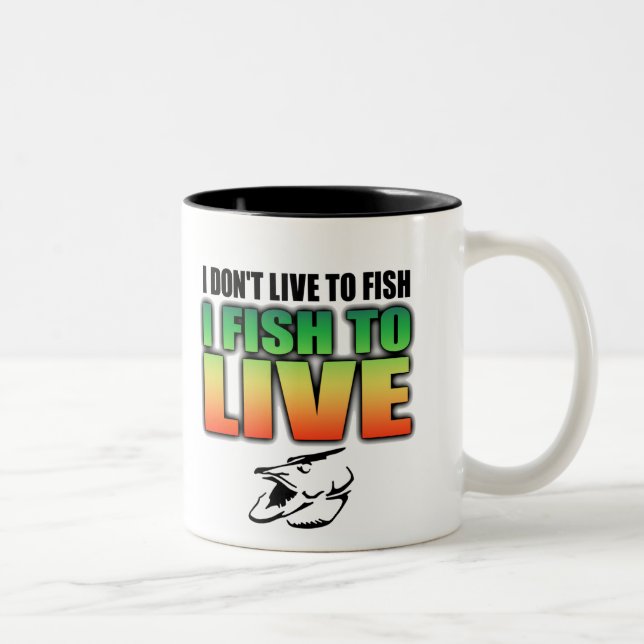 Fish to Live Mug (Right)