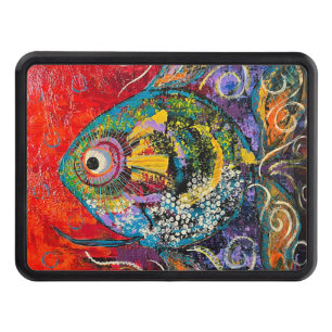 Fish Trailer Hitch Cover