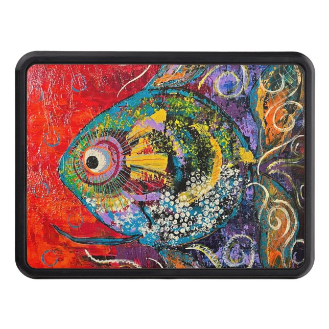 Fish Trailer Hitch Cover (Front)