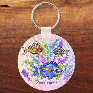 Fish Triad Keychain