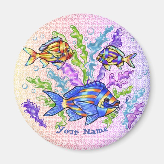 Fish Triad Magnet (Front)