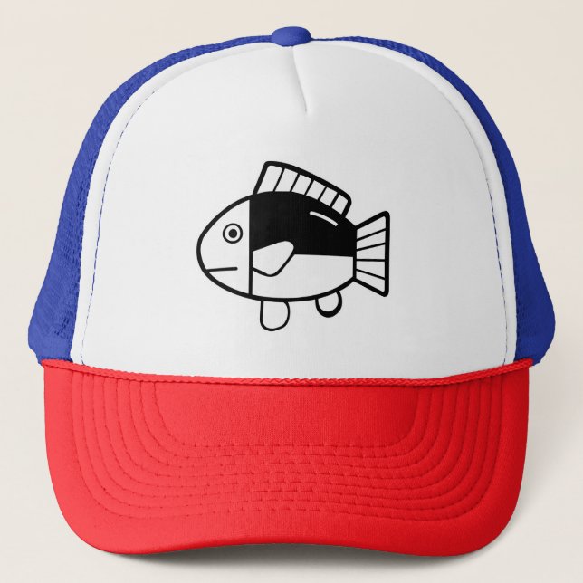 Fish Trucker Hat (Front)