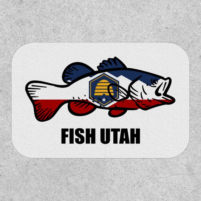 Fish Utah Patch (Front)