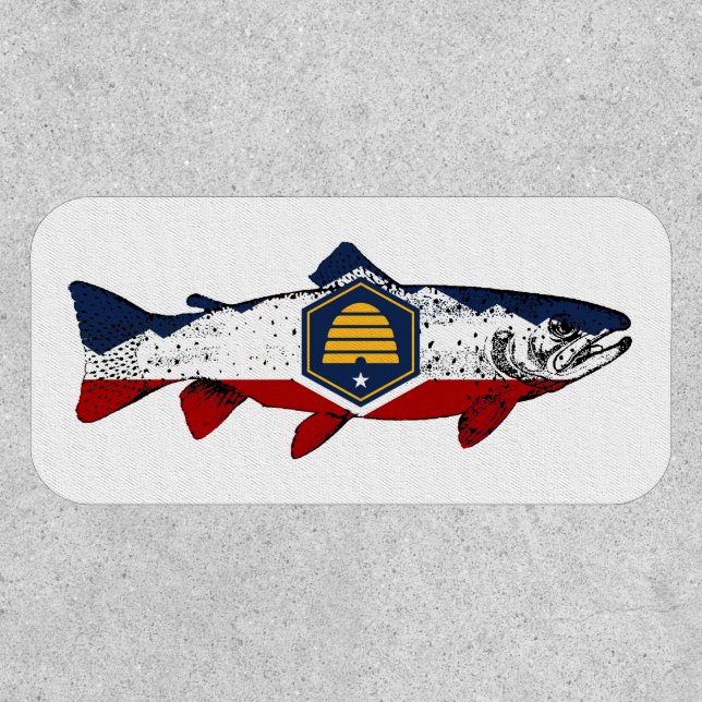 Fish Utah Trout Patch (Front)