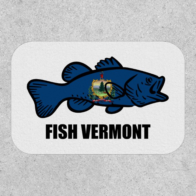 Fish Vermont Patch (Front)