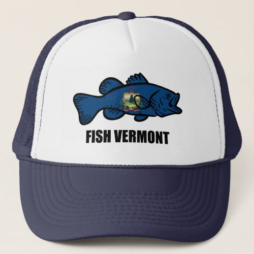 Fish Vermont Trucker Hat