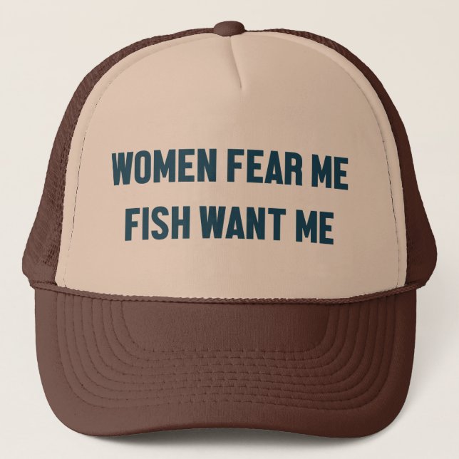 FISH WANT ME CAP (Front)