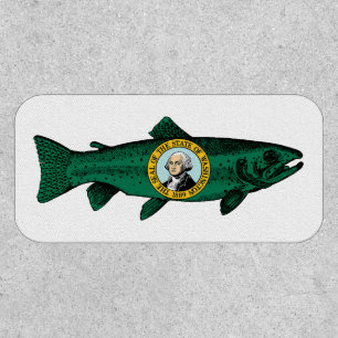 Fish Washington State Trout Patch