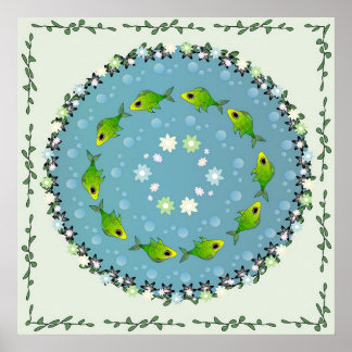 Fish Water Dance Poster