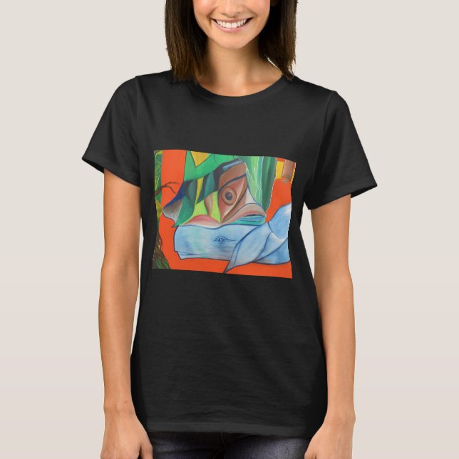 fish whale T-Shirt (Front)