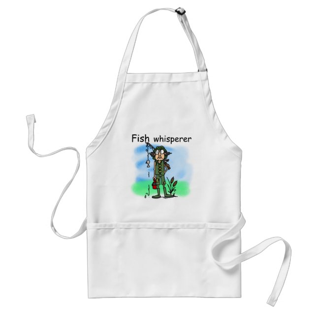 Fish Whisperer Adult Apron (Front)