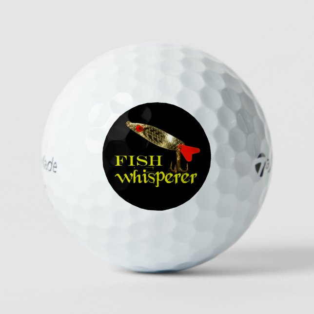 Fish Whisperer Golf Balls (Front)