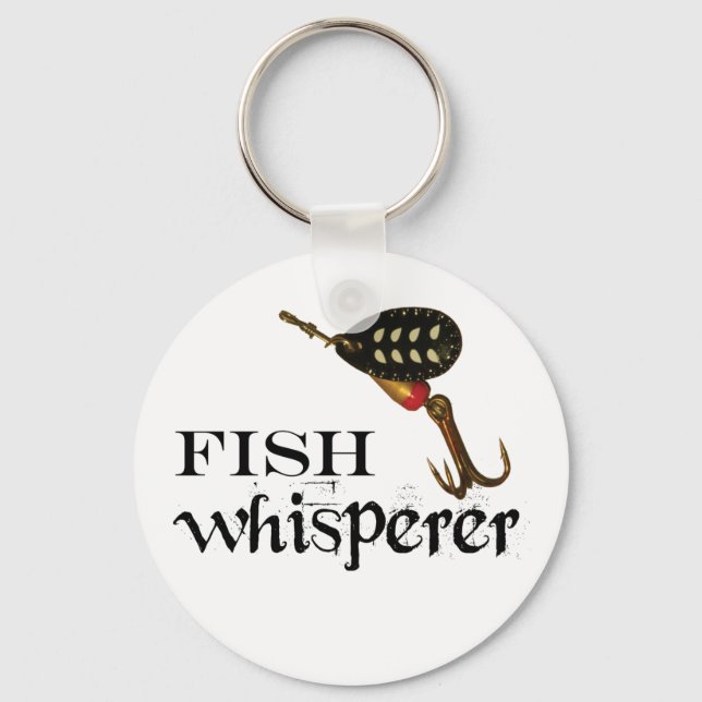Fish Whisperer Keychain (Front)