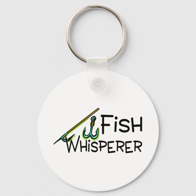 Fish Whisperer Keychain (Front)