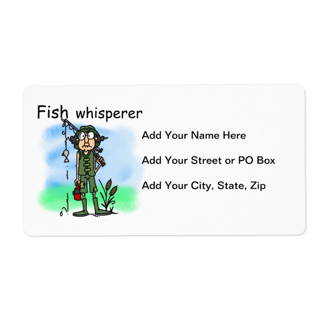 Fish Whisperer Label (Front)
