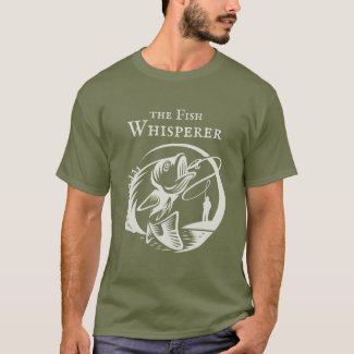 Fish Whisperer Outdoor Sports Fishing T-Shirt