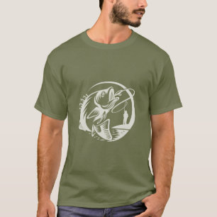 Fish Whisperer Outdoor Sports Fishing T-Shirt