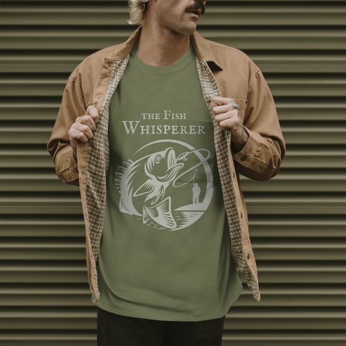 Fish Whisperer Outdoor Sports Fishing T_Shirt