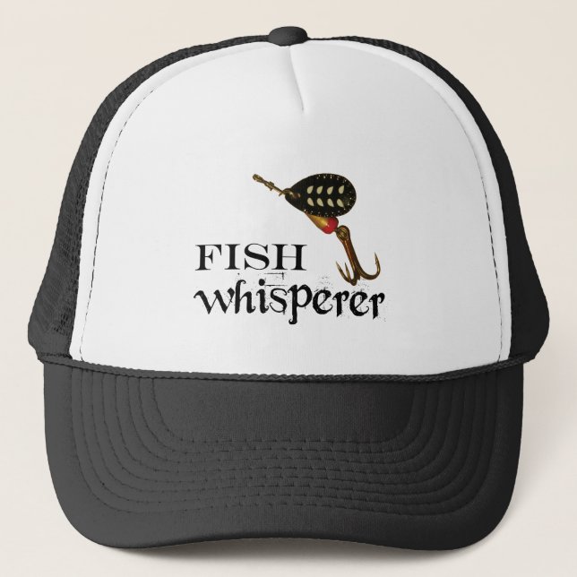 Fish Whisperer Trucker Hat (Front)