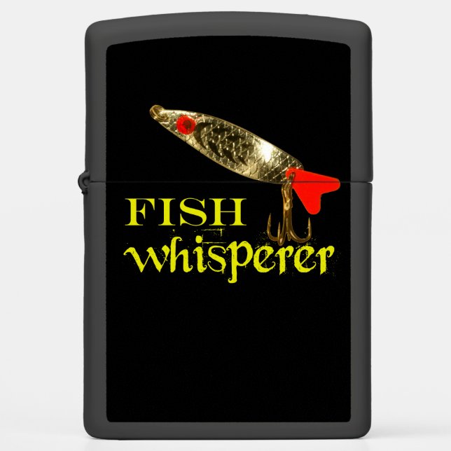 Fish Whisperer Zippo Lighter (Front)