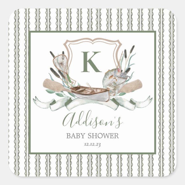 Fish wine label (Front)