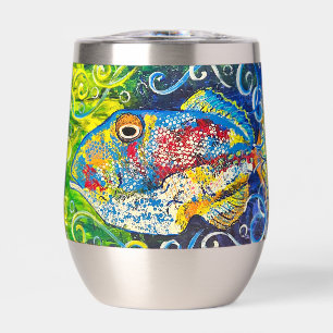 Fish Wine Tumbler Thermal