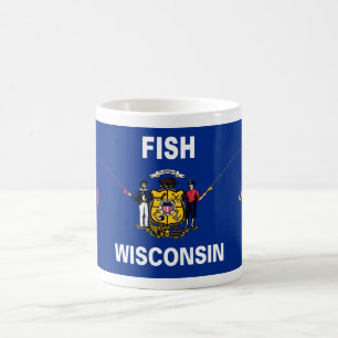 Fish Wisconsin Coffee Mug