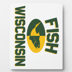 Fish Wisconsin Plaque
