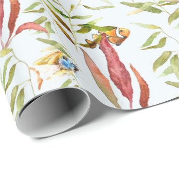 Fish Wrapping Paper by Zazzlemm_Cards at Zazzle