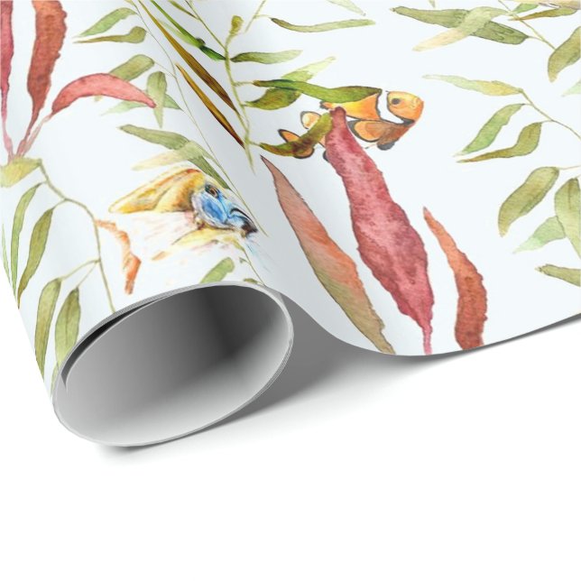 Fish Wrapping Paper (Roll Corner)