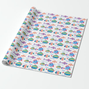 Fish Wrapping Paper