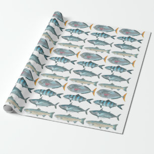 Fish wrapping paper