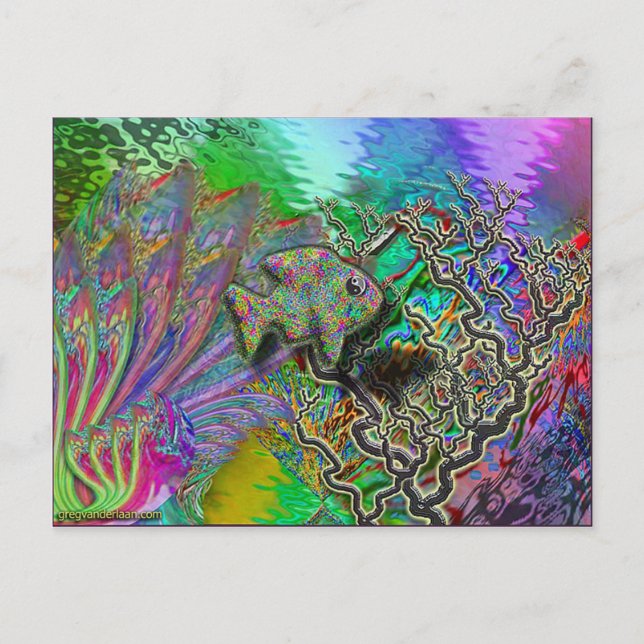 fish-yinyang postcard (Front)