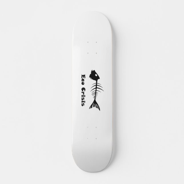 Fishbone Eco Crisis Skateboard (Front)