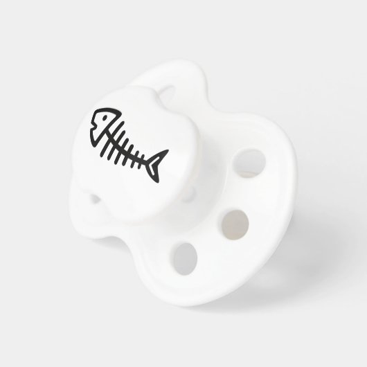 Fishbone face pacifier (Front Right)