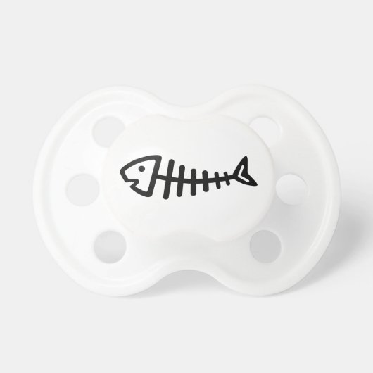 Fishbone face pacifier (Front)
