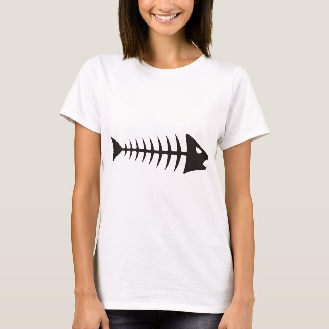 Fishbone fish T-Shirt (Front)