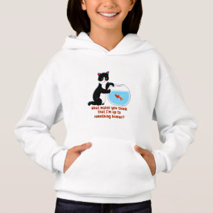 Fishbowl Cat Hoodie