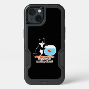 Fishbowl Cat iPhone 13 Case