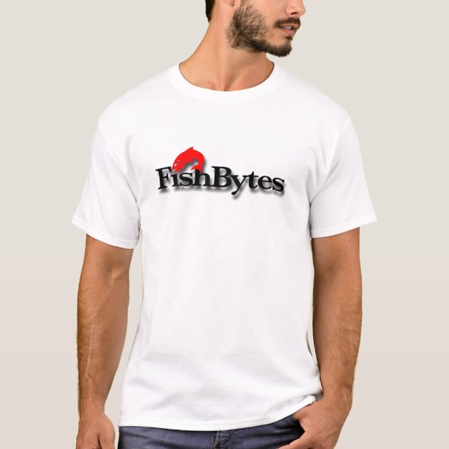 Fishbytes Tee Shirt–Color (Front)