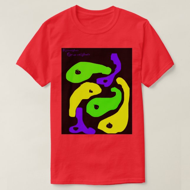 FishDrawingLove T-Shirt (Design Front)