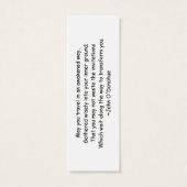 Fisher Family Guest Book Marker (Back)