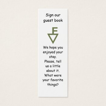 Fisher Family Guest Book Marker by Fisher_Family at Zazzle